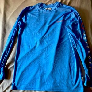 Magellan outdoor moisture wicking fish gear shirt size S